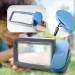 VOCA Magnifying Glass with Light 3X Large Rectangle Reading Magnifier with 10 LEDs for Seniors with Macular Degeneration Newspaper Books Small Print for Low Visions (Blue) - Buy Online on GoSupps.com