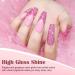 Kredioo Reflective Glitter Gel Nail Polish Gel Liner Nail Art Polish Sparkle Flash Diamond Painted 12 Colors UV Lamp Cured Soak-off Polish Golden Pink Silver Neon DIY Home Salon Manicure Gel Glitter Gel Liner 12 - Buy Online on GoSupps.com