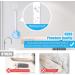 VANZAVANZU Loofah Sponge Set | Anti-Slip Handle Body Scrubber | Exfoliating Shower Sponge | Soft Mesh Bath Luffa - White/Blue - Buy Online on GoSupps.com