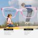 ZENOTTIC Kids Blue Light Blocking Glasses - Anti Glare Lens, Lightweight Frame - For Boys and Girls (Pink) - Buy Online on GoSupps.com