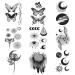 Cerlaza Temporary Tattoos for Women - 29 Sheets of 86 Styles, Long-Lasting Fake Tattoos for Adults - Tatuajes Temporales Body Art Sticker - Buy Online on GoSupps.com