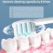 2 Pack Sonic Electric Toothbrush for Adults and Kids - Rechargeable with 8 Brush Heads, 6 Modes, Smart Timer - Fast Charge for 45 Days (White-Black) - Buy Online on GoSupps.com