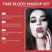  G n rique Fake Blood Makeup | Long-Lasting Clotted Scar Simulation Cosmetic | Gel Blood Body Paint for Adult Halloween Parties Masquerades Pranks Parties Decorations - Buy Online on GoSupps.com