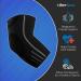 RiptGear Elbow Brace for Tendonitis, Tennis & Golfers Elbow - Large Black Compression Sleeve for Men and Women (1 Pack) - Buy Online on GoSupps.com