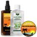 Premium Tan Accelerator Gel + Tanning Oil + Aloe Vera - For Sunbed Use & Natural Tanning - Natural Tanning Accelerator With Carrot Tanning Oil - UK Based Brand