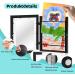 Apomkjoe A4 Children s Drawing Picture Frame Set - Foldable Solid Wood & Front Opening - Ideal for Schools & Homes - Buy Online on GoSupps.com