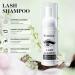 Buy Eyelash Shampoo 60ML & Lash Extension Cleanser - Makeup Cleansing Foam & Mascara Brush Kit | International Shipping Available - Buy Online on GoSupps.com