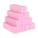 Sussurro 10 pieces buffer grinding blocks buffer for nails nail files block grinding blocks polishing blocks for nail design nail polishing block polishing surfaces nail file block grit 120 (pink)