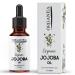 Jojoba l - Bio - cold -pressed - unaffected hexan -free carrier oil for hair nails body skin - rich in vitamin A & vitamin E - 100 ml