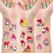 8 Sheets Melody Temporary Tattoos for Kids  My Melody Birthday Party Supplies Party Favors for Melody Party Decorations