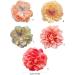 REDYY Peony Flower Hairpins Hot Girl Chinese Peony Flower Hair Clip Wedding Hair Clip For Woman Ponytail Hair Clip Hair Blue and green butte - Buy Online on GoSupps.com