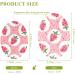 3-Pack Cleaning Kitchen Sponges Oval Seamless Strawberry Kitchen Cellulose Dishwashing Wood Pulp Cotton - Buy Online on GoSupps.com