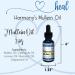 H.E.A.L. Mullein Ear Oil 1oz - Natural Ear Care Blend with Mullein Calendula Lemon & Vitamin E - Best for Gentle Ear Health - Buy Online on GoSupps.com