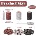 210 Pcs Sanding Bands For Nail Drill Sanding Bands 80# 120# 180# Multi-Colored Nail Drill Sanding Bands With Boxed Nail Sanding Bands Removing Acrylic Gel for Manicures & Pedicure - Buy Online on GoSupps.com