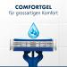 Gillette Blue3 Smooth Disposable Razors for Men - 6 Triple Blade Razors with Comfortgel Technology & Swivel Head - Buy Online on GoSupps.com