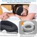 MZOO Luxury Sleep Mask for Back and Side Sleepers - 100% Light Blocking Eye Mask for Women and Men - Zero Eye Pressure 3D Contoured Night Blindfold - Breathable and Soft Eye Shade Cover - Black (Silver Edge) - Buy Online on GoSupps.com