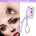 Electric Heated Eyelash Curler - 2 Heating Modes for Quick & Natural Curling - Long Lasting Results - Purple (1Pack) - Buy Online on GoSupps.com