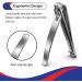 Professional Heavy Duty Toe Nail Clippers for Thick Nails - Large Cutter for Men & Women - 1 Count - Buy Online on GoSupps.com