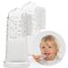 Reer 79249 Silicone Finger Toothbrush for Babies 2 Pieces Latex-Free Transparent - Safe & Gentle Oral Care - Buy Online on GoSupps.com