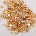 Nail Art Decoration: Catalina 100pcs 3mm Metallic Gold Spike Studs for Nails - Buy Online on GoSupps.com