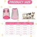 Dog Cooling Vest - Breathable Mesh Jacket for Small to Medium Dogs | Summer Ice Cooling T-Shirt with Reflector Strips - XL Pink - Buy Online on GoSupps.com