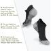 COOVAN Mens Ankle Athletic Socks - 6 Pack Light Grey | Cushioned & Breathable Low Cut Tab Socks - Buy Online on GoSupps.com