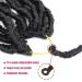36 Inch 7 Packs Soft Locs Crochet Hair | Pre-looped Faux Locs | Lightweight Synthetic Braids for Black Women - 1B (Pack of 7) - Buy Online on GoSupps.com