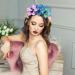 minkissy Wedding Flower Headband Lily Flower Hairband Flower Crown Headband Wedding Hair Accessory for Women Girls As Shown1 - Buy Online on GoSupps.com