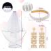 Bachelorette Party Bride Kit: Headband, Veil, Earrings - Wedding Bridal Shower Gift Set - Buy Online on GoSupps.com