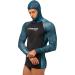 Cressi Adult Camouflage Hooded Rash Guard - Neoprene Padded Chest | Cobia 3X-Large Blue Hunter - Buy Online on GoSupps.com