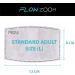 FLOWZOOM Fabric Masks | Washable Face Masks with Adjustable Bands | Mouth & Nose Protection | 15-Pack Size L - International Shipping Available - Buy Online on GoSupps.com