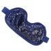 Cooling Eye Pack Gel Bead Eye Pack Skin friendly Relieve Eye Fatigue for Man for Woman(Dark Blue)