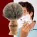 Handmade Pure Badger Hair Shaving Brush with Ash Wood Handle - Men's Traditional Wet Shaving Essential - Buy Online on GoSupps.com
