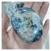 Natural Opal Moss Agate Pocket Palm Folk Crafts Crystals and Stones Garden Decoration Gifts Minerals for Worry Stone Stones (Size : 100-150g)