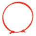 USG 15200002 Neck ring round and adjustable in size orange/red patterned