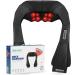 Deep Kneading Neck Massager with Heat - Shiatsu Pillow for Neck, Back, Shoulders, Feet, Legs - Muscle Relief for Home or Office Use - Buy Online on GoSupps.com