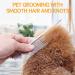 Metal Dog Combs for Grooming 2PCS Metal Stainless Steel Dog Grooming Comb Cat Comb Silver Pet Comb Suitable for Dog Cat Pet Fur Detangling - Buy Online on GoSupps.com