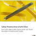 Rubis Safety Tweezers Round - Skin-Friendly Eyebrow Plucking Tweezers with Rounded Tip for Precision Grooming - International Shipping Available - Buy Online on GoSupps.com