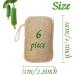 6 Pieces Organic Luffa Sponges - 100% Biodegradable & Compostable for Kitchen Bathroom & Camping | Eco-Friendly Cleaning Solutions - Buy Online on GoSupps.com