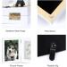 Pet Memorial Frames - Paw Print Keepsake Triple Folding Photo Frame with Clay Imprint Kit (White) | Perfect for Cat or Dog Memorabilia - Buy Online on GoSupps.com