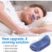 Electric Variable Speed Anti-Snoring Device Mini Snore Stopper | Blue Snore Reduction Sleep Aid for Blocked Nostrils - Buy Online on GoSupps.com