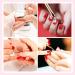 Hanyousheng Nail Brush Set - 8 Piece Set for Nail Art | Fine Gel & Liner Brushes for Salon & Home Use - Buy Online on GoSupps.com