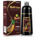 Hair Dye Shampoo for Women Gray Hair 3 In 1  500ML Instant Black Hair Color Shampoo  Meidu Natural Herbal Permanent Hair Coloring Shampoo for Hair 100% Gray Coverage in Minutes for Women & Men (Brown(Coffee))