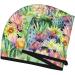 Hair Towel Wrap | Quick-Dry Towel Turban | Watercolor Blooming Cactus Design - Buy Online on GoSupps.com