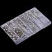 Quesuc 1728 Pieces Flatback Round Rhinestones Glass Gems with 6 Mixed Sizes (1.6-3 mm) for Nail Art Phone Decorations and DIY Crafts (Aurora Boreale Color) - Buy Online on GoSupps.com