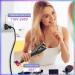 Bujiyi Automatic Curling Iron - 4 Adjustable Temperatures for Long-Lasting Curls | Fast Heating Curly Hair Tool (Black) - International Shipping Available - Buy Online on GoSupps.com