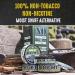 BaccOff Original Wintergreen Rough Cut - 1.1oz (Pack of 10) | Tobacco-Free & Nicotine-Free Snuff Alternative - Buy Online on GoSupps.com