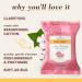 Burts Bees Pink Grapefruit Facial Cleanser Towelettes & Makeup Remover Wipes - 30 Count Pack - For All Skin Types - Made with Repurposed Cotton - Buy Online on GoSupps.com