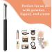 WLLHYF Concealer Brush Foundation Brush Eye Mini Angled Flat Top Kabuki Nose Contour Brush Liquid Blending Mineral Powder Makeup Tools(Thumb Brush) 1 Pcs - Buy Online on GoSupps.com
