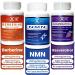 GENEX NMN Resveratrol and Berberine Power Pack Supplements | 250mg Nicotinamide Mononucleotide (NMN) Ultra Strength 500mg Resveratrol & AMPK Activator Berberine 500mg for Healthy Aging (3 Bottles) - Buy Online on GoSupps.com